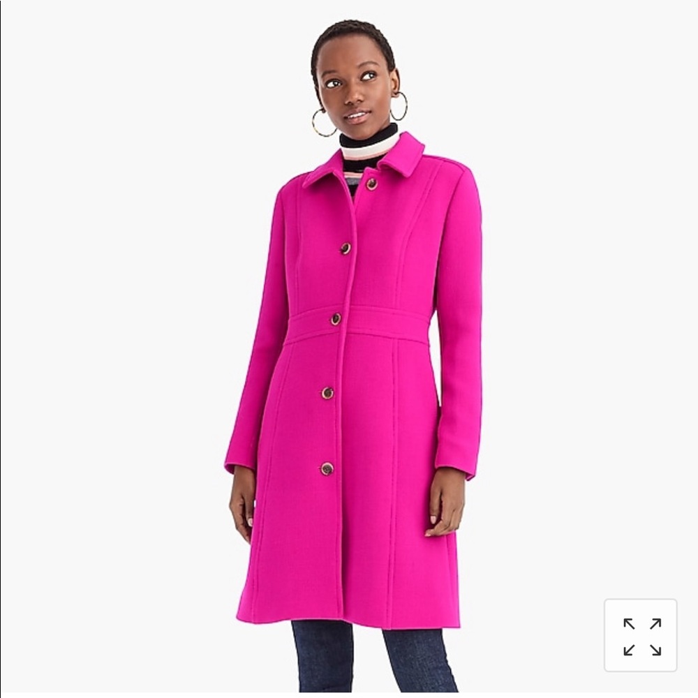 JCrew Lady Day Coat New With Tags Size 6
